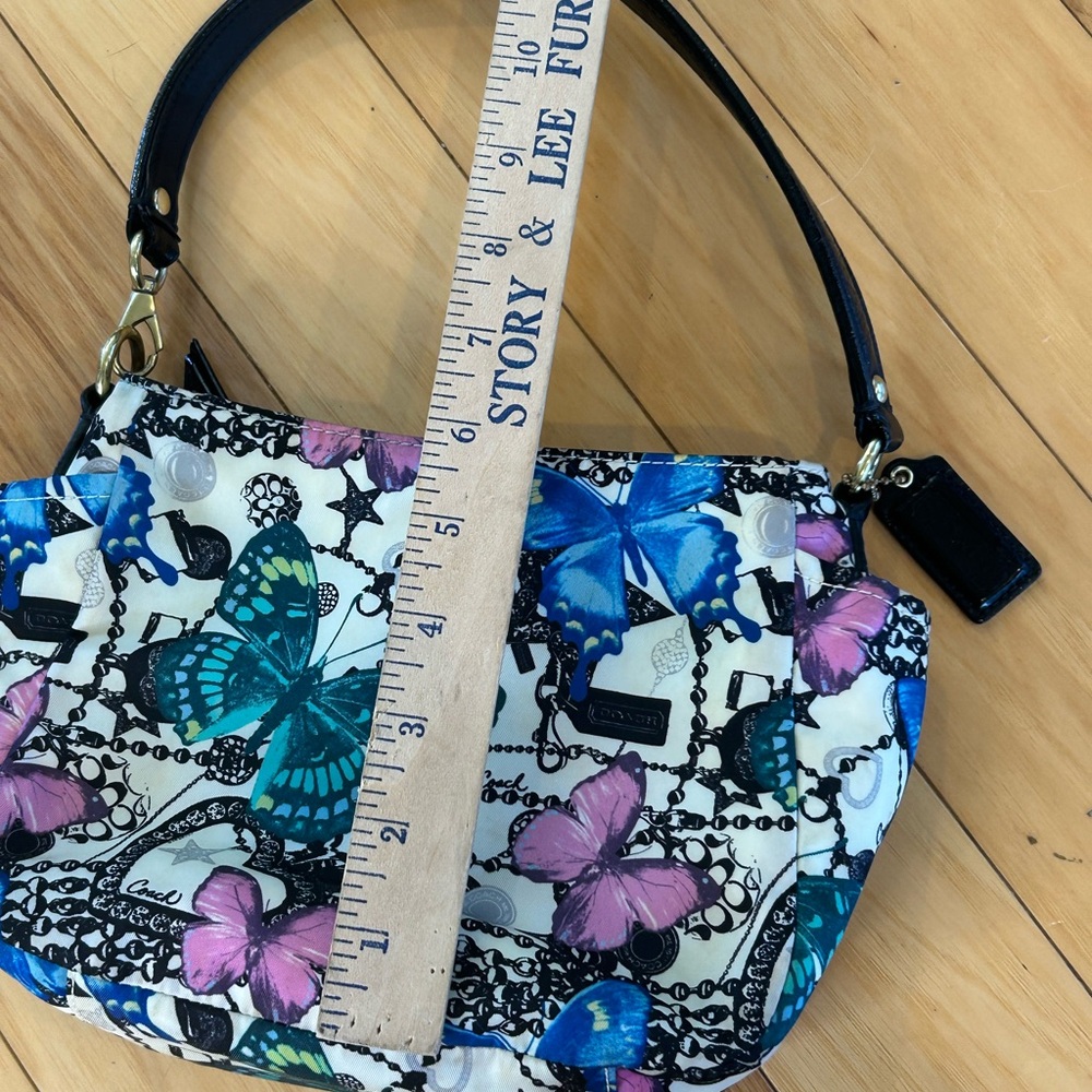 Coach Limited Edition Carly Butterfly Shoulder Bag- Rare Find! - Picture 12 of 17